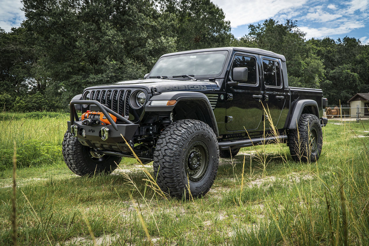 2020 Jeep Gladiator Rubicon - Black Rhino ABRAMS - Green | Wheel Pros